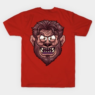 Werewolf Face T-Shirt